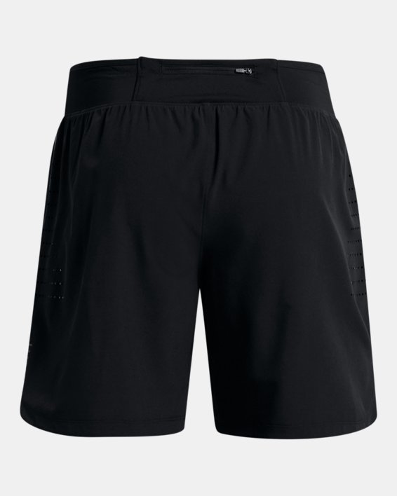 Men's UA SpeedPocket 7'' Shorts in Black image number 8